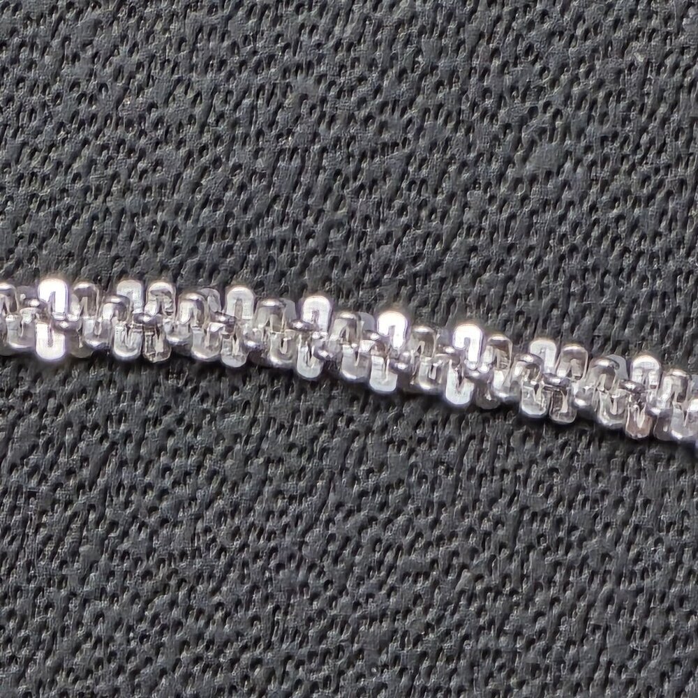 Sterling Silver‎ Glittering Necklace With Radiant Red Solitaire Pendant (NWOT) - Picture 6 of 7